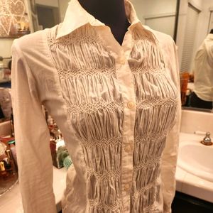 Women's Button up Cotton blouse